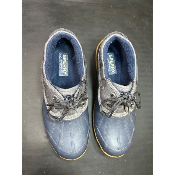 Sperry Womens Syren Sea Waterproof Rubber Duck Boots Blue Size 5.5 - Picture 3 of 7